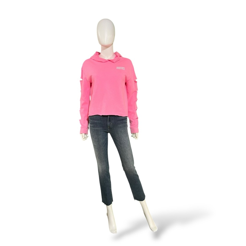 Justive Active Pink Hoodie, 14/16 Plus